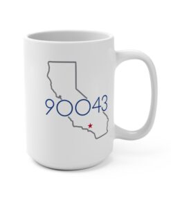 90043 Zip Code Mug 15oz