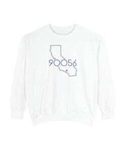 90056 Zip Code Unisex Garment-Dyed Sweatshirt