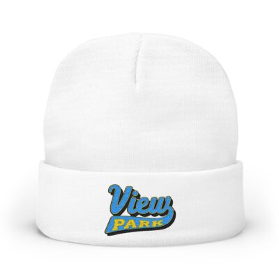 View Park Knit Beanie (Embroidery)